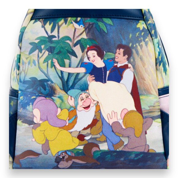 Loungefly Snow White Film Scenes Mini Backpack - Picture 6 of 6